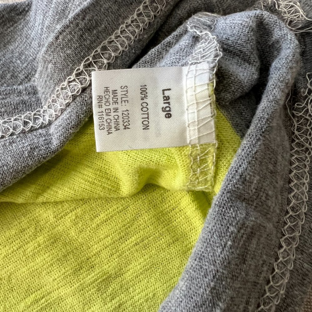 Like New Poof! Color Block Razor Back Tank Top Sz… - image 4